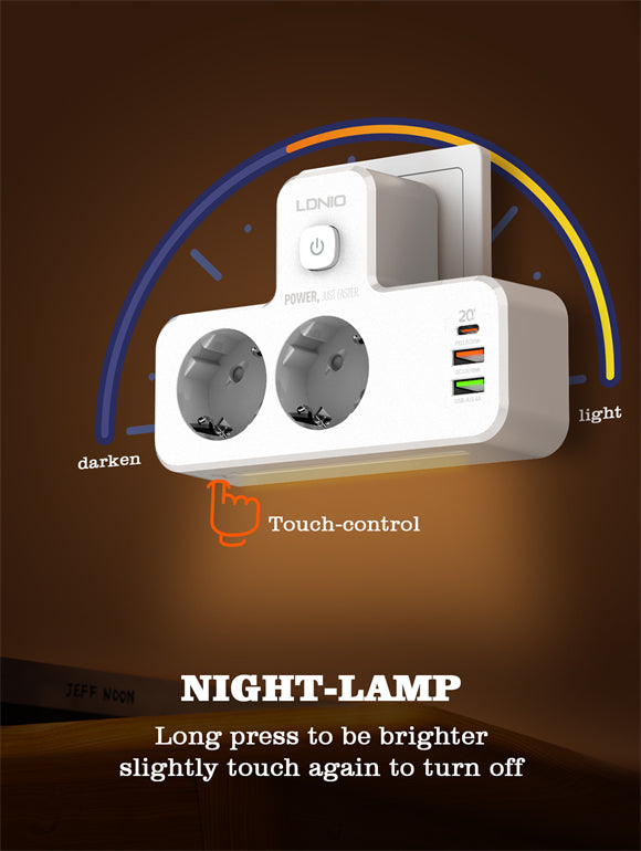 LDNIO Portable Electrical Extension Socket SE2337