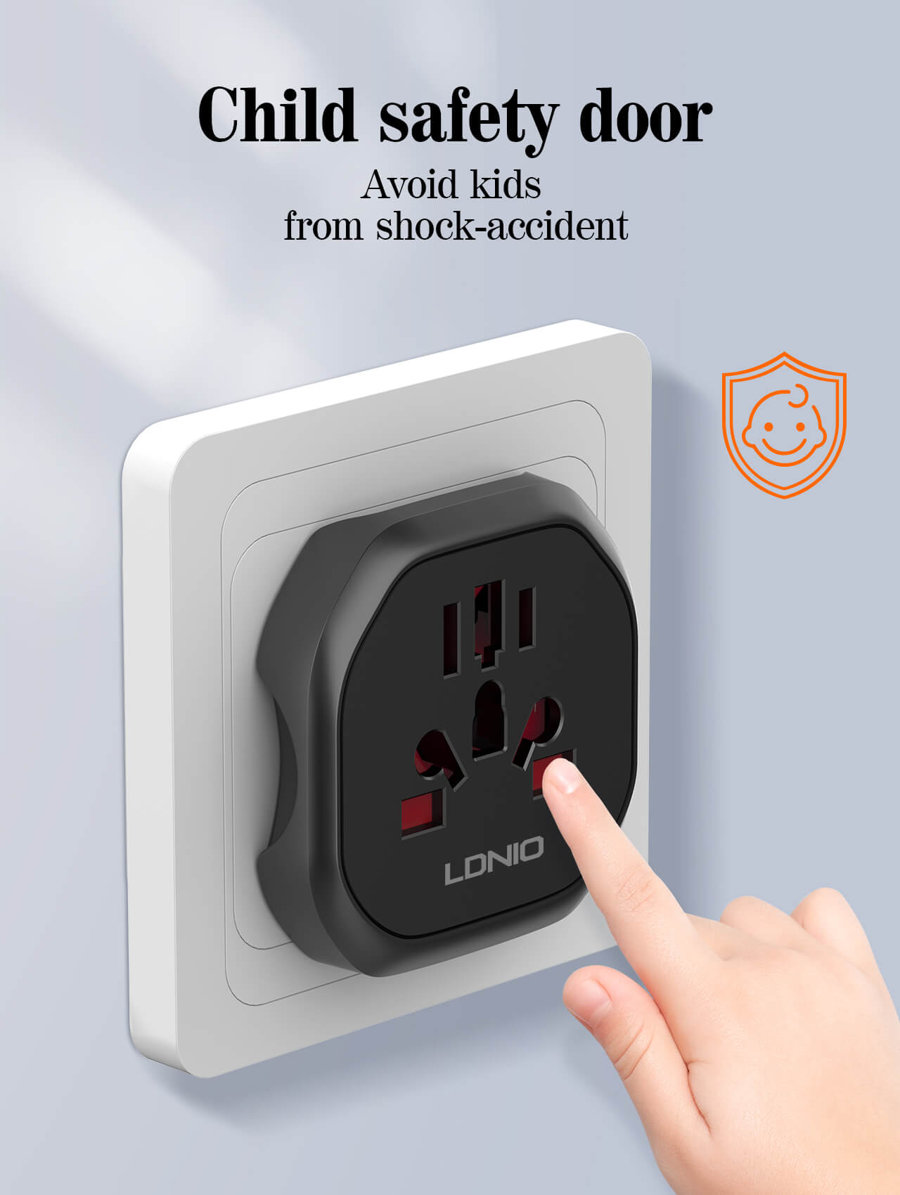 LDNIO Travel adapter Z7 conversion socket