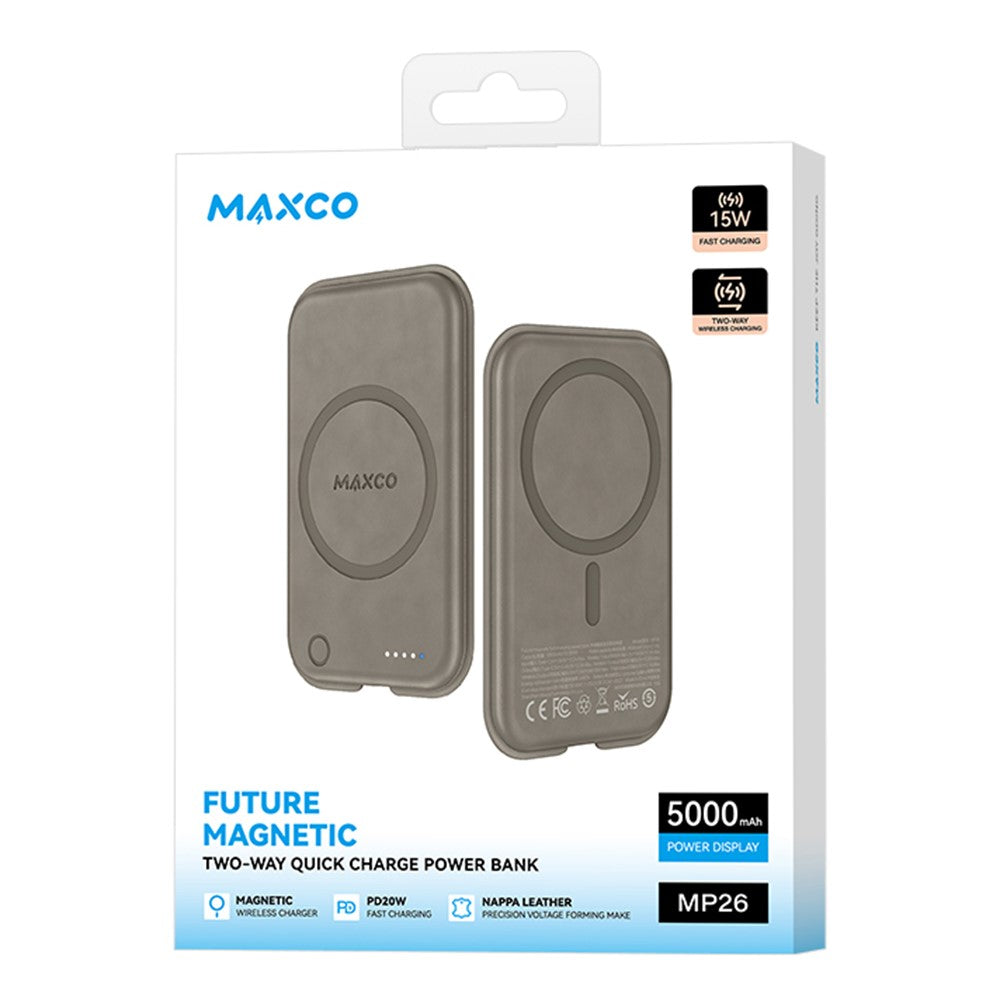 Maxco MP26 Magnetic Power Bank 5000mAh