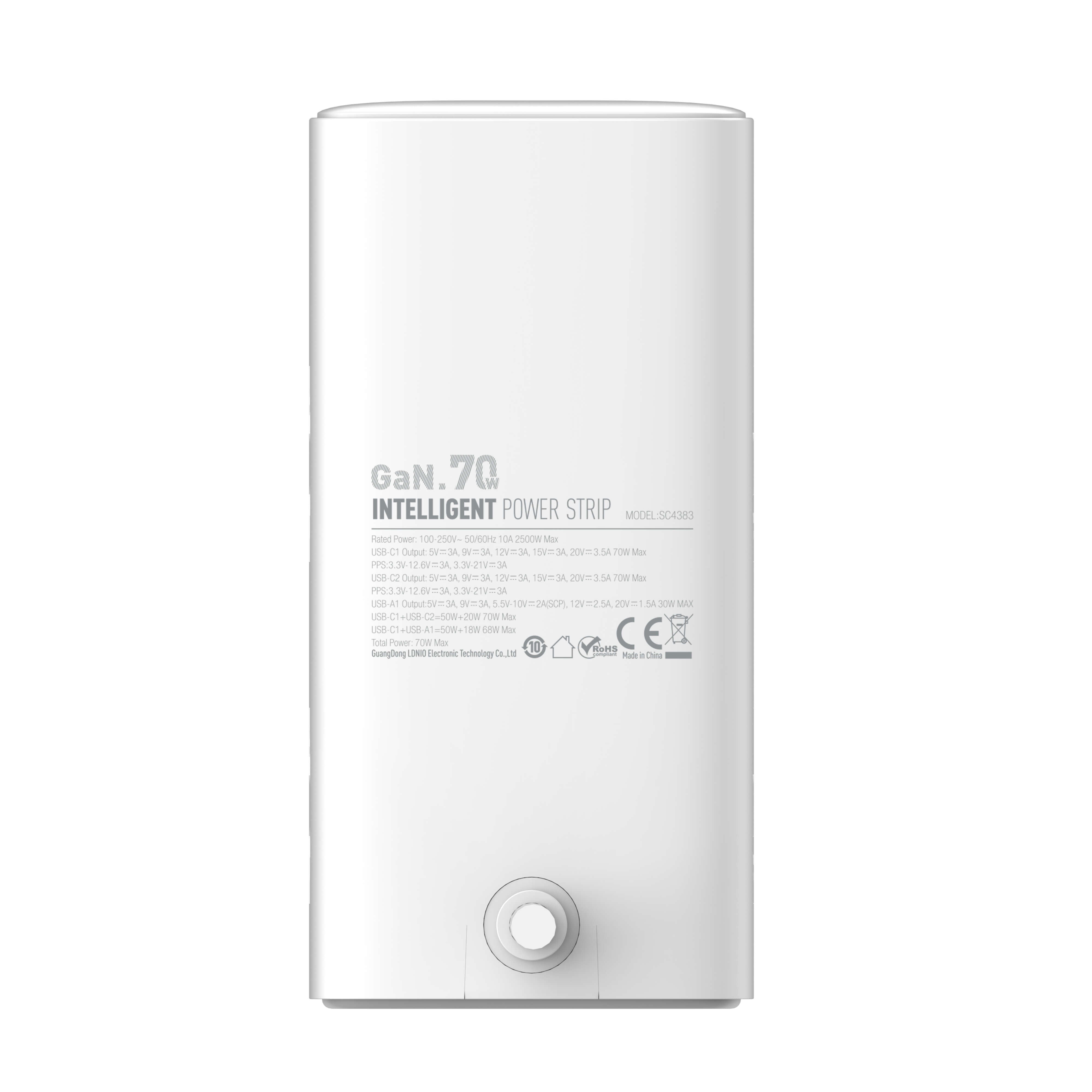 LDNIO70W Multifunctional Universal Desktop Power Adapter SC4383