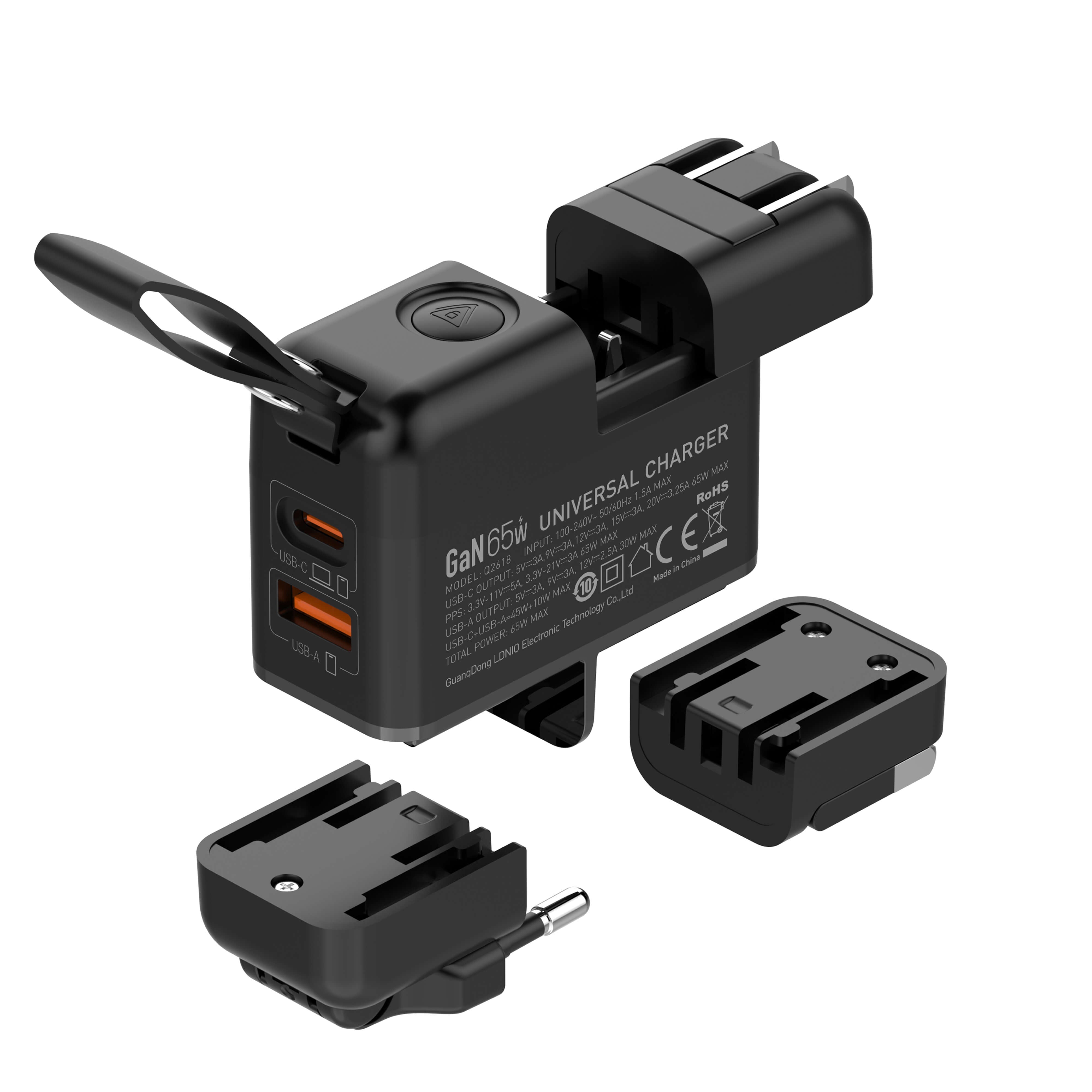 LDNIO 65W GaN Supper Fast Charger Q2618
