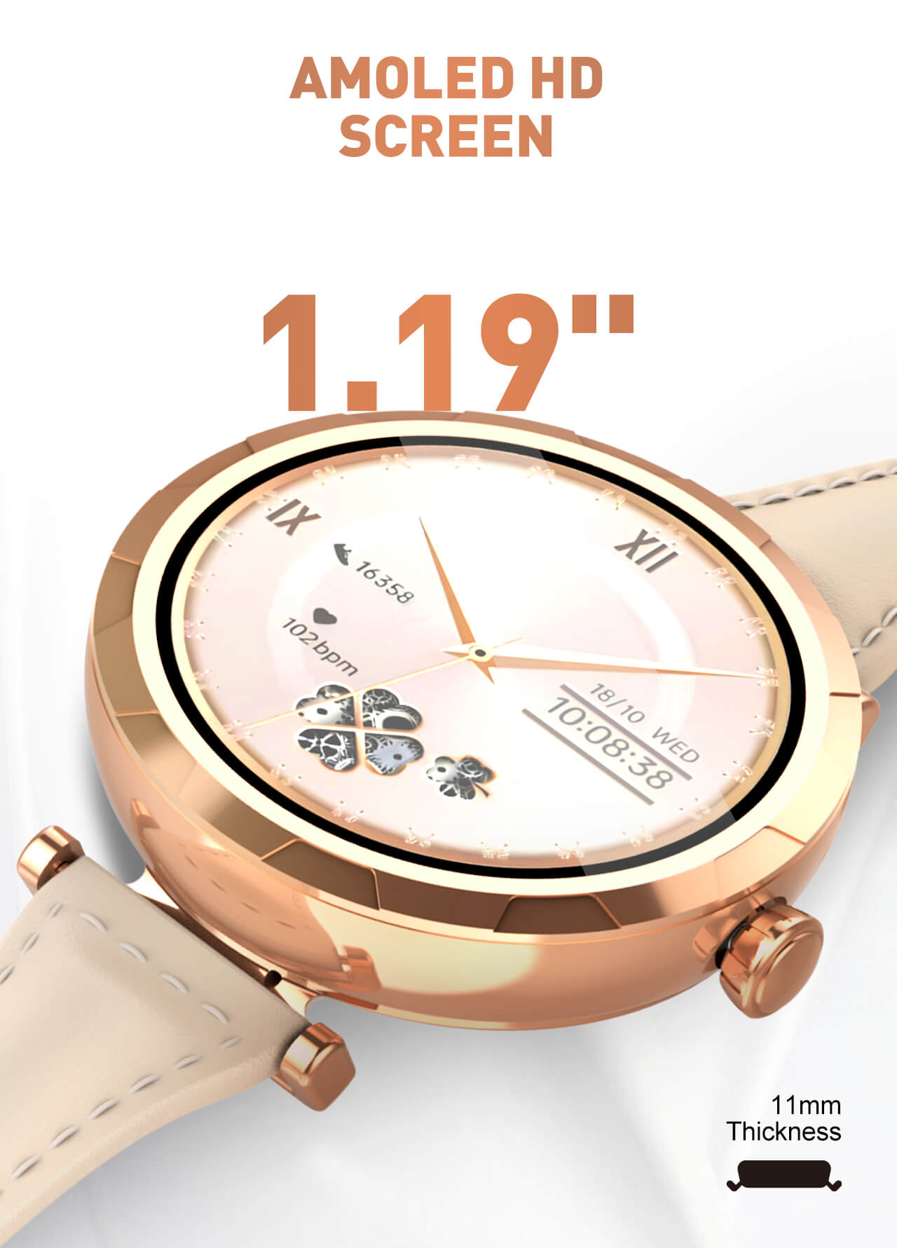 LDNIO SW02 Compact and Round SmartWatch
