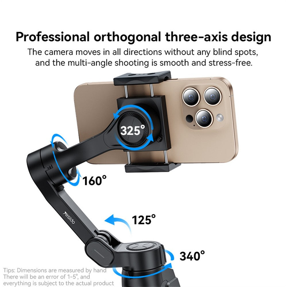 Yesido SF27 360 Degree Adjustable Tripod BT Selfie Gimbal