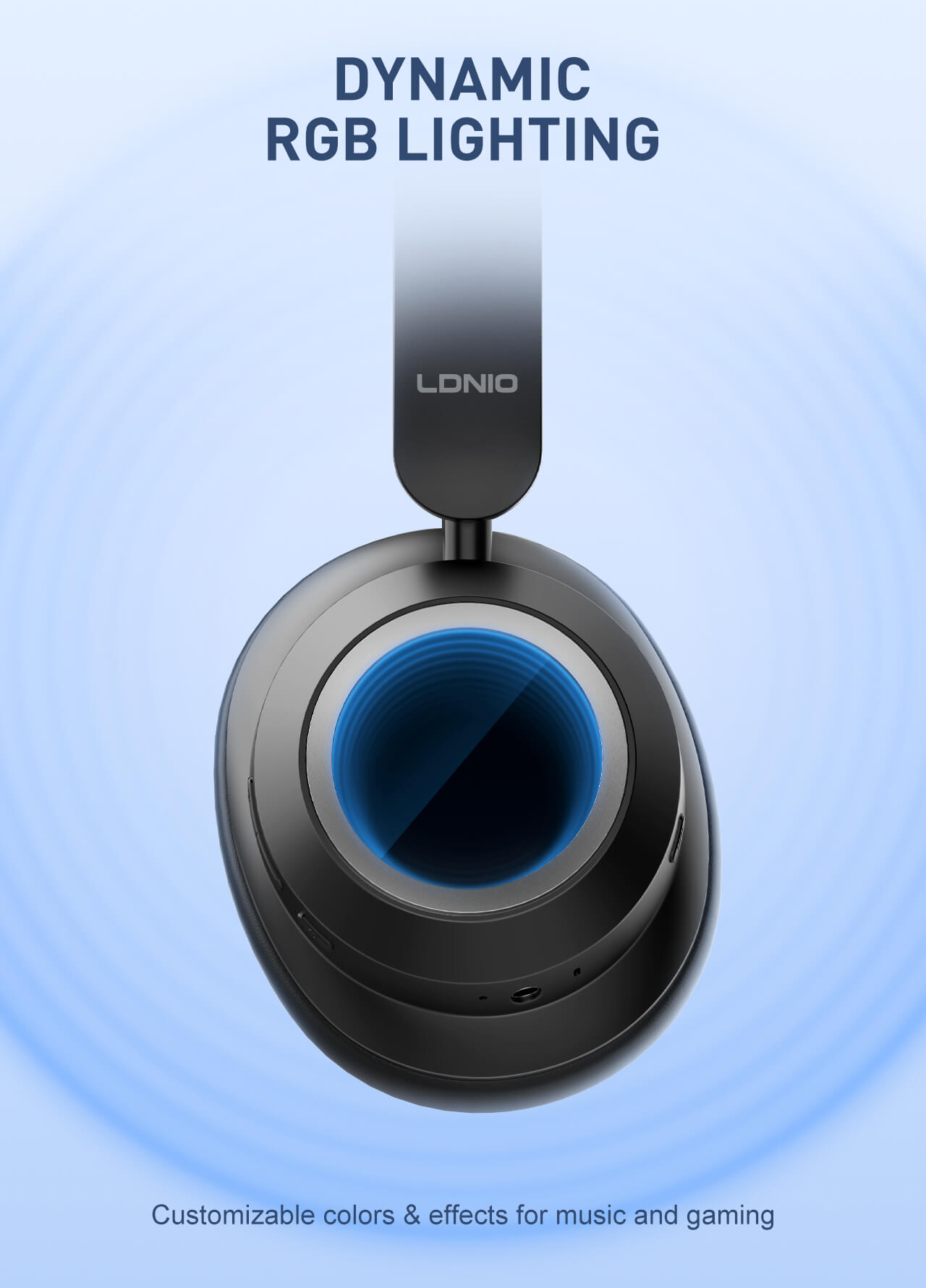 LDNIO Bluetooth On-Ear Wireless Headphones H01