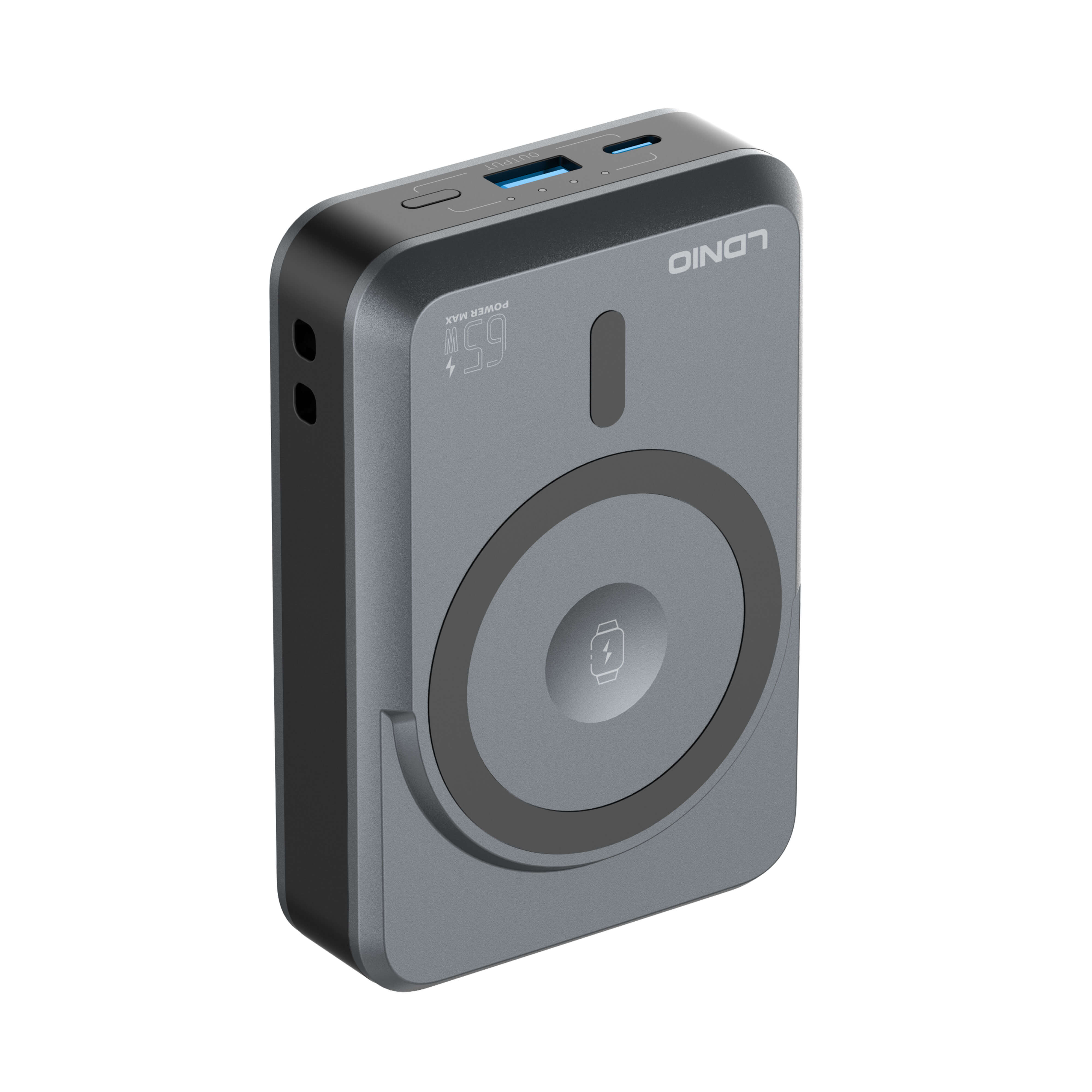 LDNIO 4-IN-1 MAGNETIC WIRELESS POWER BANK+CHARGER PQ26