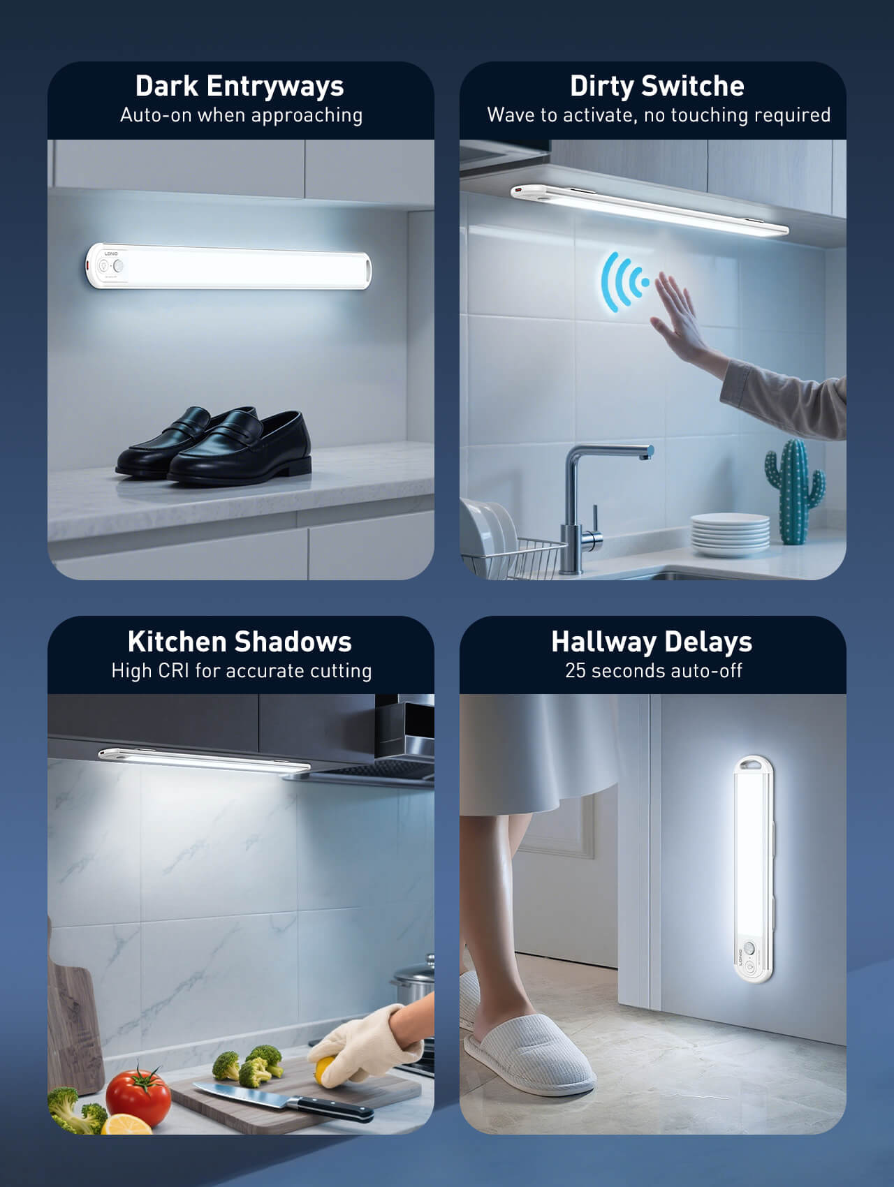 LDNIO Smart Motion-Activated Cabinet Light Y6-1