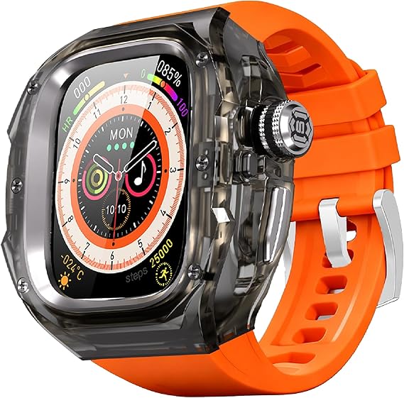 Rugged Case with Band for Apple Watch Ultra 49mm Protective Cover Bumper
