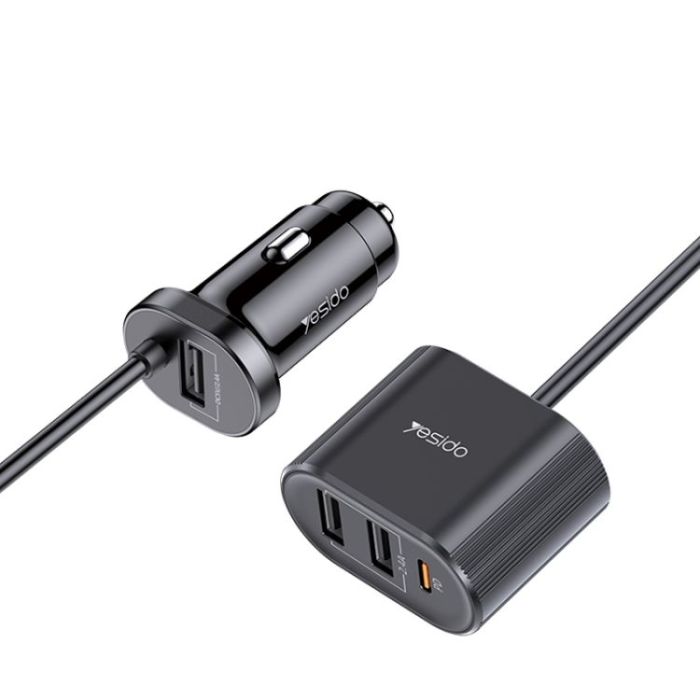 Yesido Y41 Multi Ports Fast Charging Car Charger