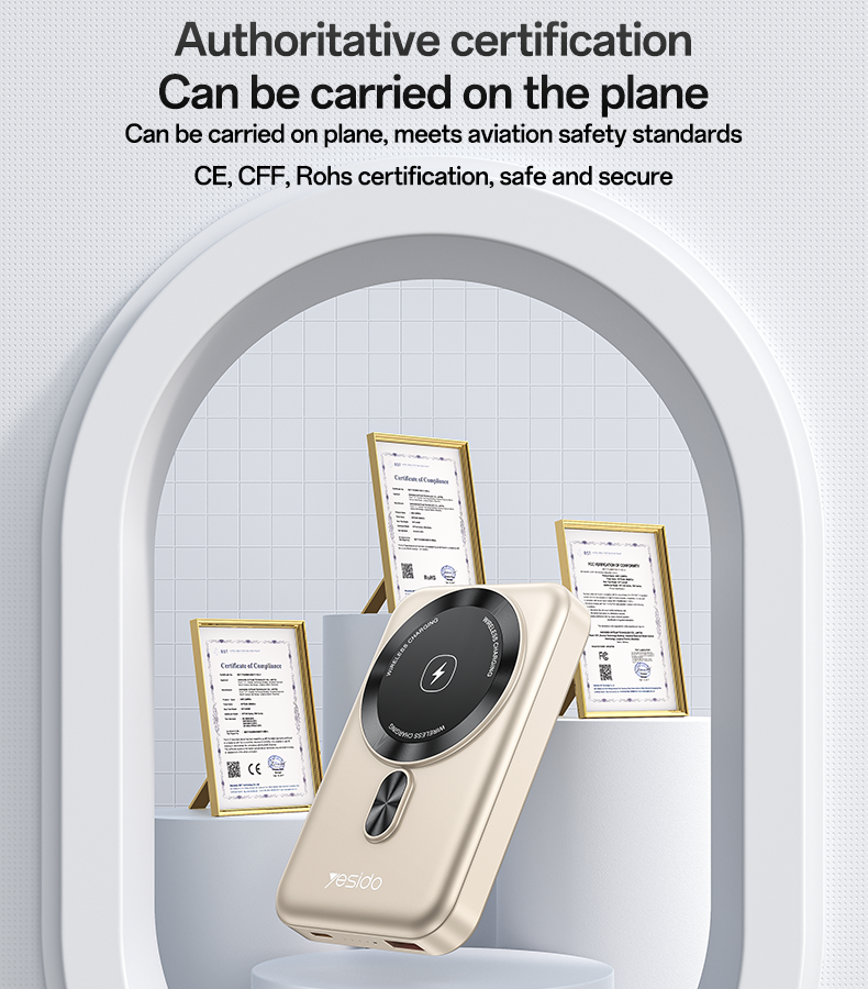 Yesido YP60 360-Degree Rotating Bracket 15W Wireless Fast Charging