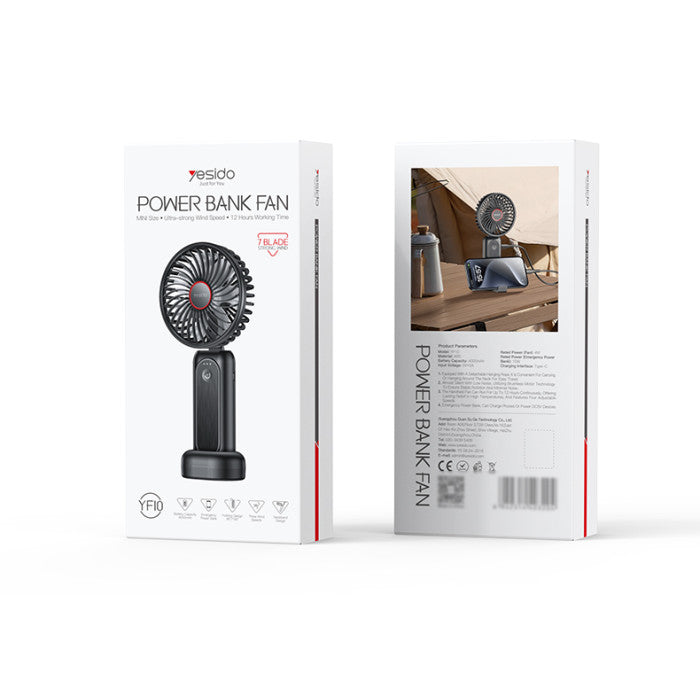 YESIDO YF10 Handheld Mini Fan