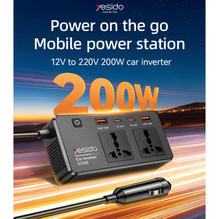 Yesido VC07 12V To 200V Incependent Switch Multiple Protections