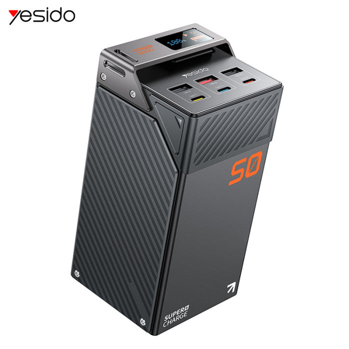 YESIDO YP63 50000mAh 22.5W Fast Charging Large Screen Power Bank