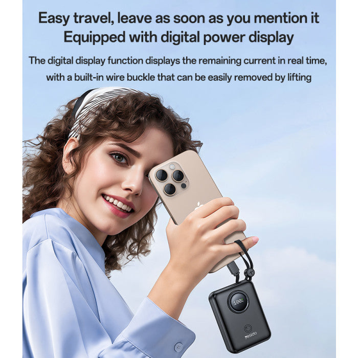 YESIDO YP64 10000mAh 22.5W Fast Charging Large Capacity Power Bank