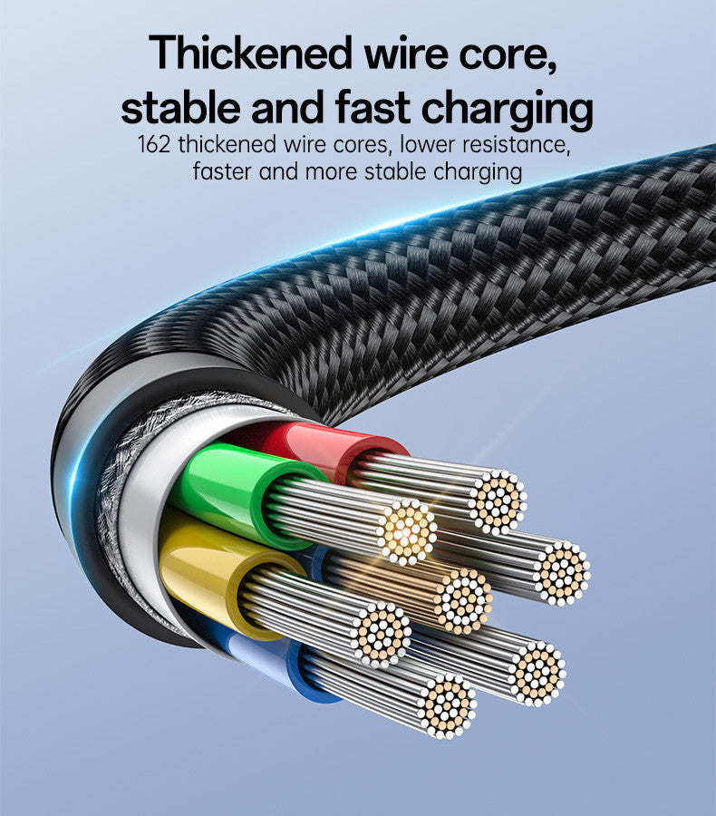 Yesido CA137C 1.2Meter 66W Fast Charging USB to Type-C