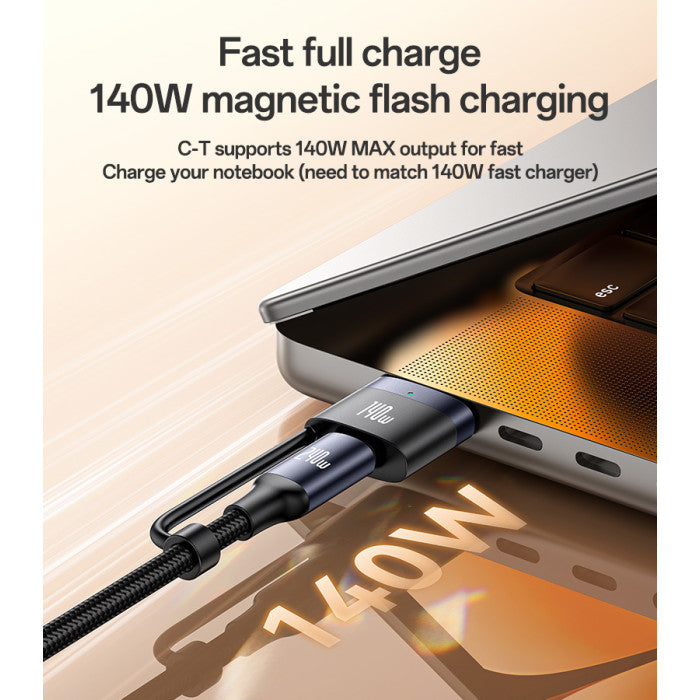 Yesido CA97 1.2M USB to Lighting Fabric Braided Fast Charging