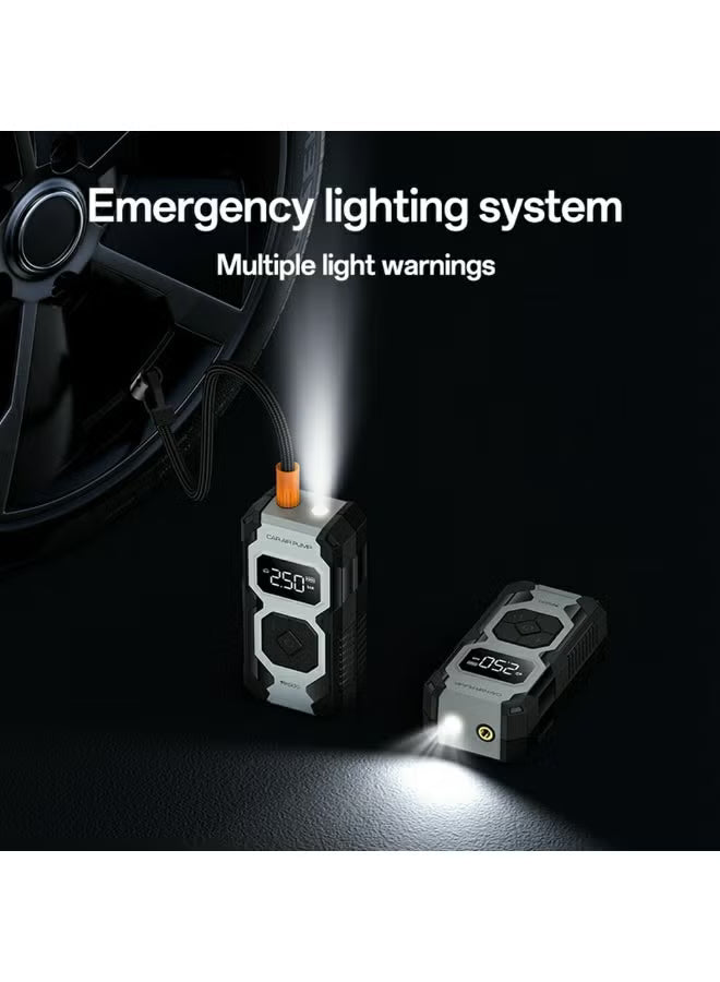 Yesido VC12 Portable Electric Air Pump, 5-Mode Compressor with LED Light