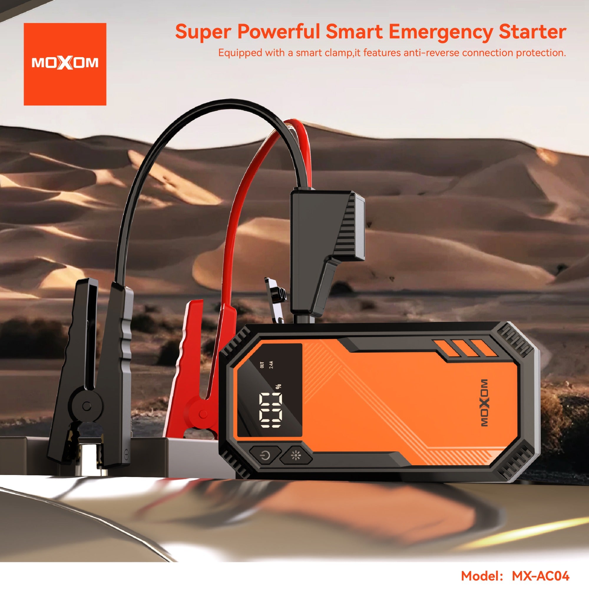 MOXOM Energy Man Portable Emergency Starter Power Supply MX-AC04