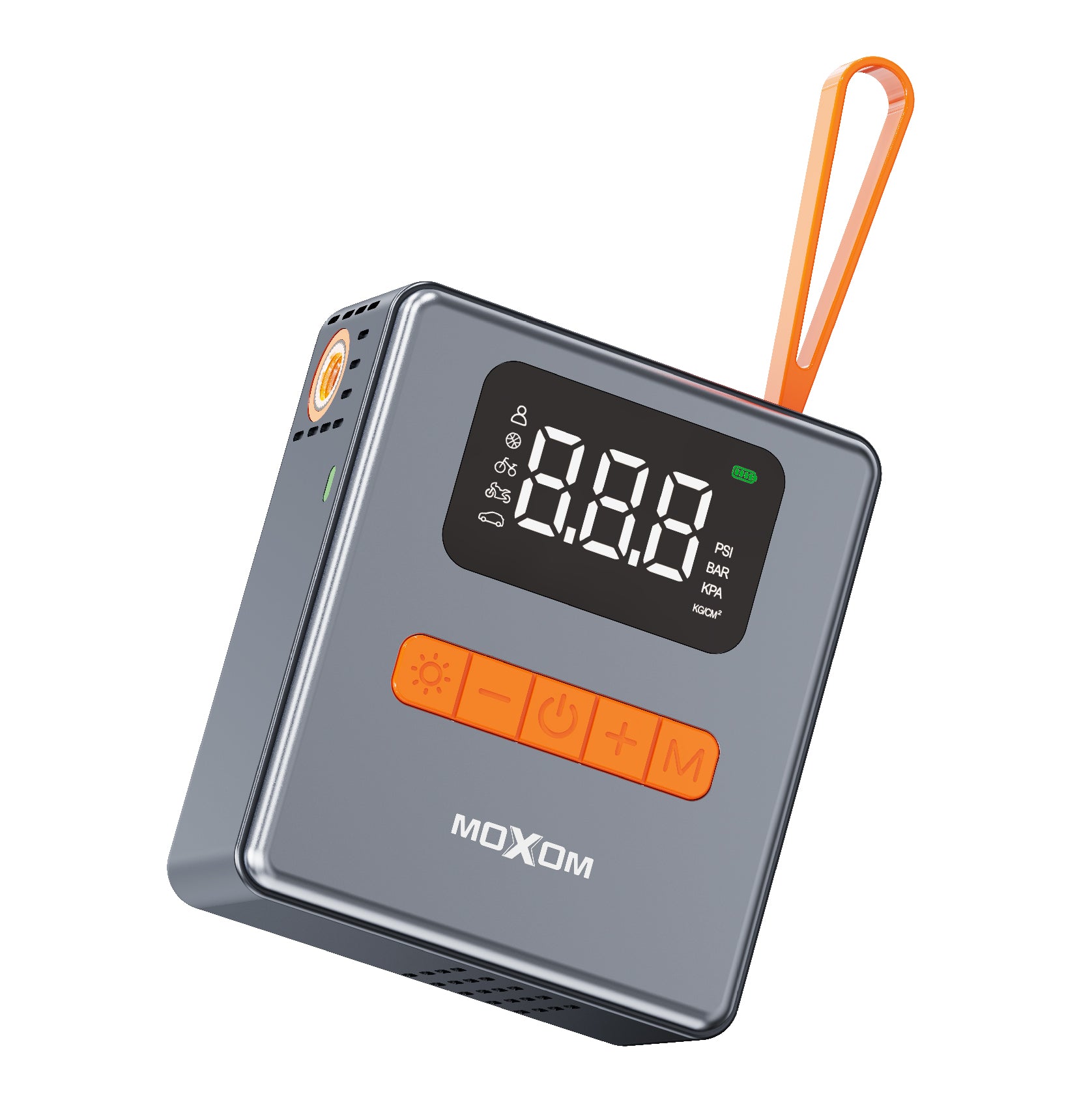 MOXOM Mini 150PSI＆1800mAh Battery Air Pump