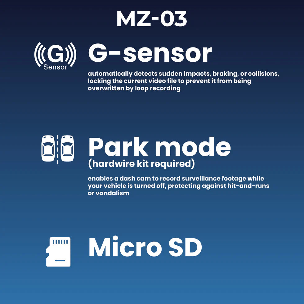 Majentik Car Dash Cam MZ-03