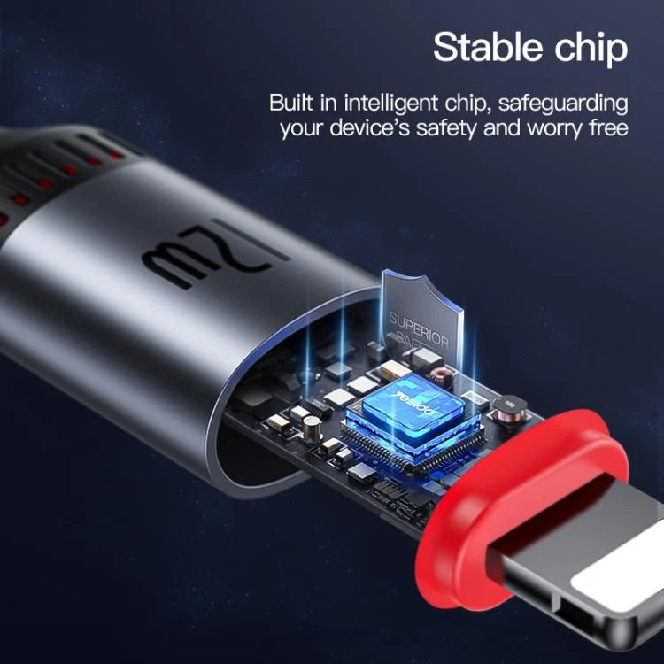 Yesido CA129L 12W 2.4A USB to 8 Pin Charging Data Cable