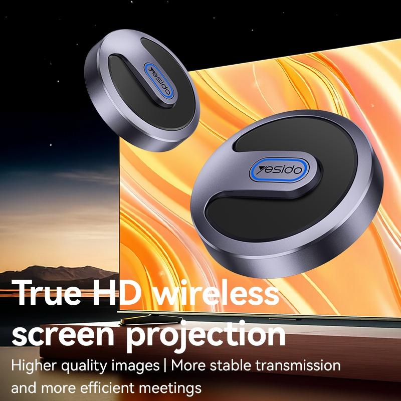 Yesido TV15 Plug and Play 1080P Dual Channel Wi-Fi Wireless Screen Mirroring Device
