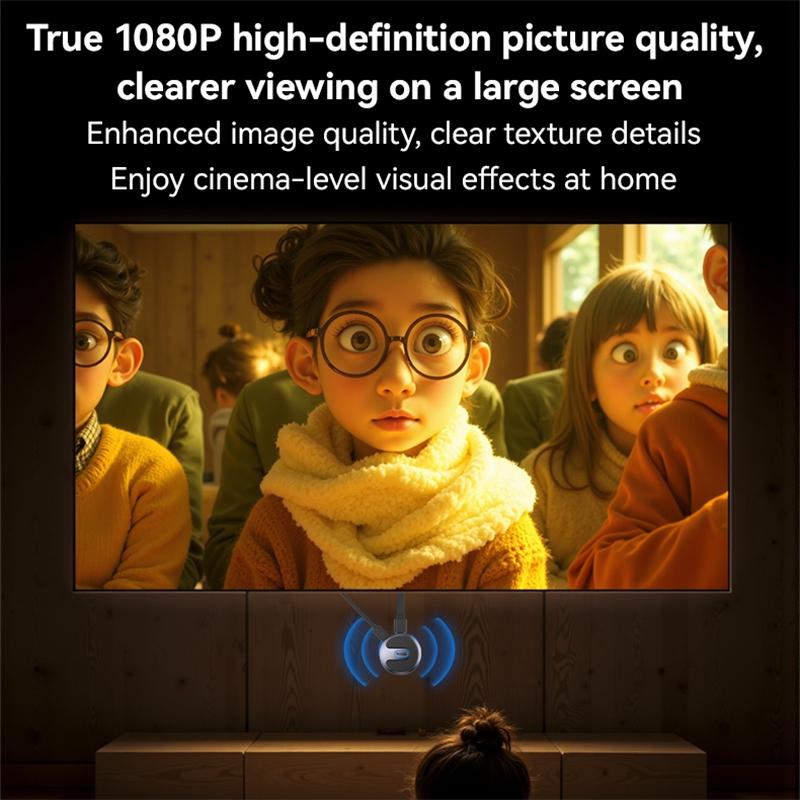 Yesido TV15 Plug and Play 1080P Dual Channel Wi-Fi Wireless Screen Mirroring Device