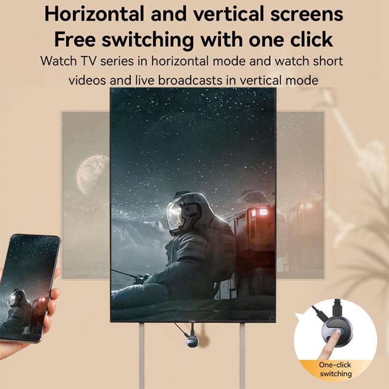 Yesido TV15 Plug and Play 1080P Dual Channel Wi-Fi Wireless Screen Mirroring Device