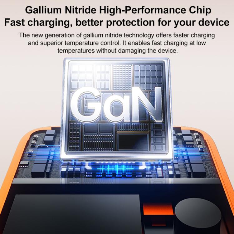 MOMAX 1-Charge Ultra 45W 2-Port GaN Silm Fast Charger Kit, US Plug