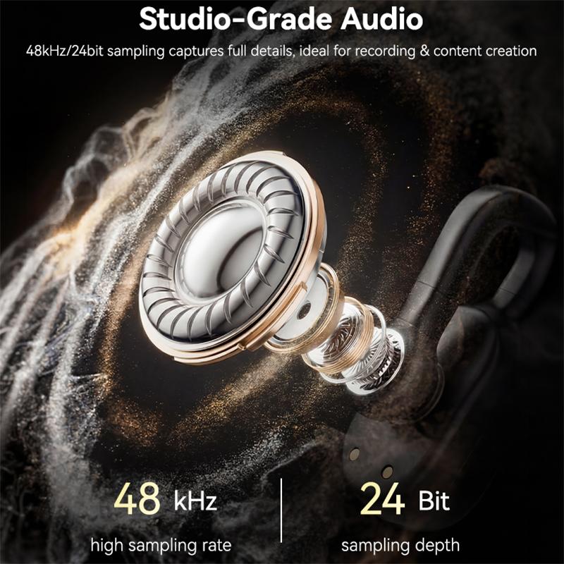 YESIDO KR25 AI Noise Reduction Lavalier Microphone with Type-C