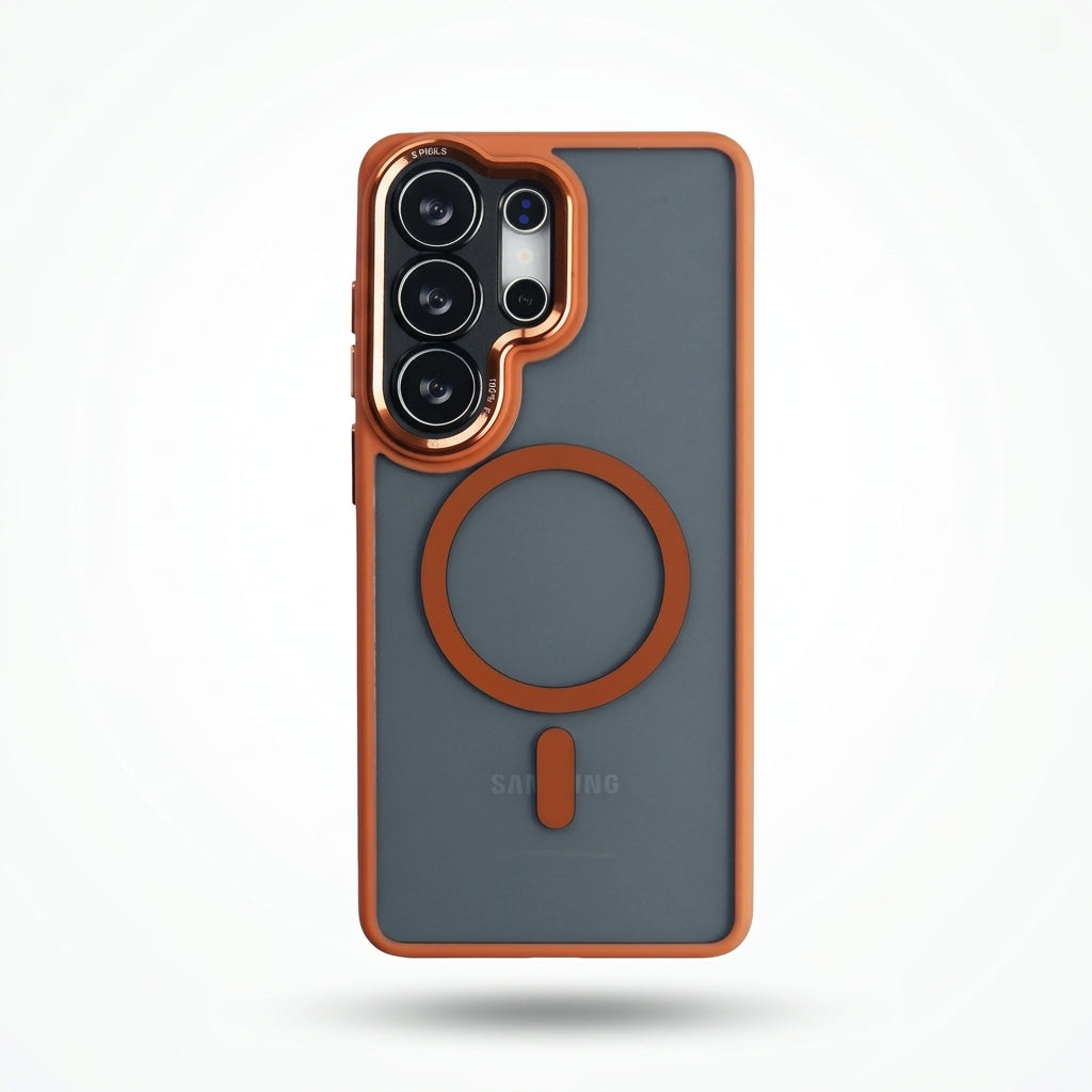 Popular TPU Acrylic Clear Magnetic Phone Case for Samsung S26 Ultra