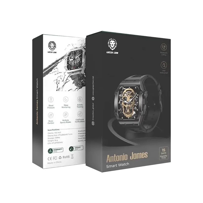 Green Lion Antonio James Smart Watch 1.85 Inch