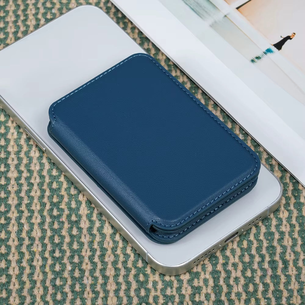 Slim Magnetic Card Holder Wallet with N52 Strong Magnets for iPhone Magsafe