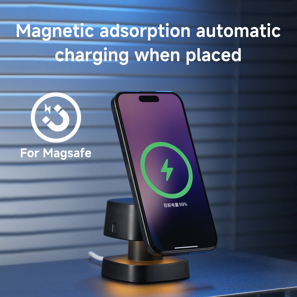 4in1 Premium Wireless Charger Ambient Light