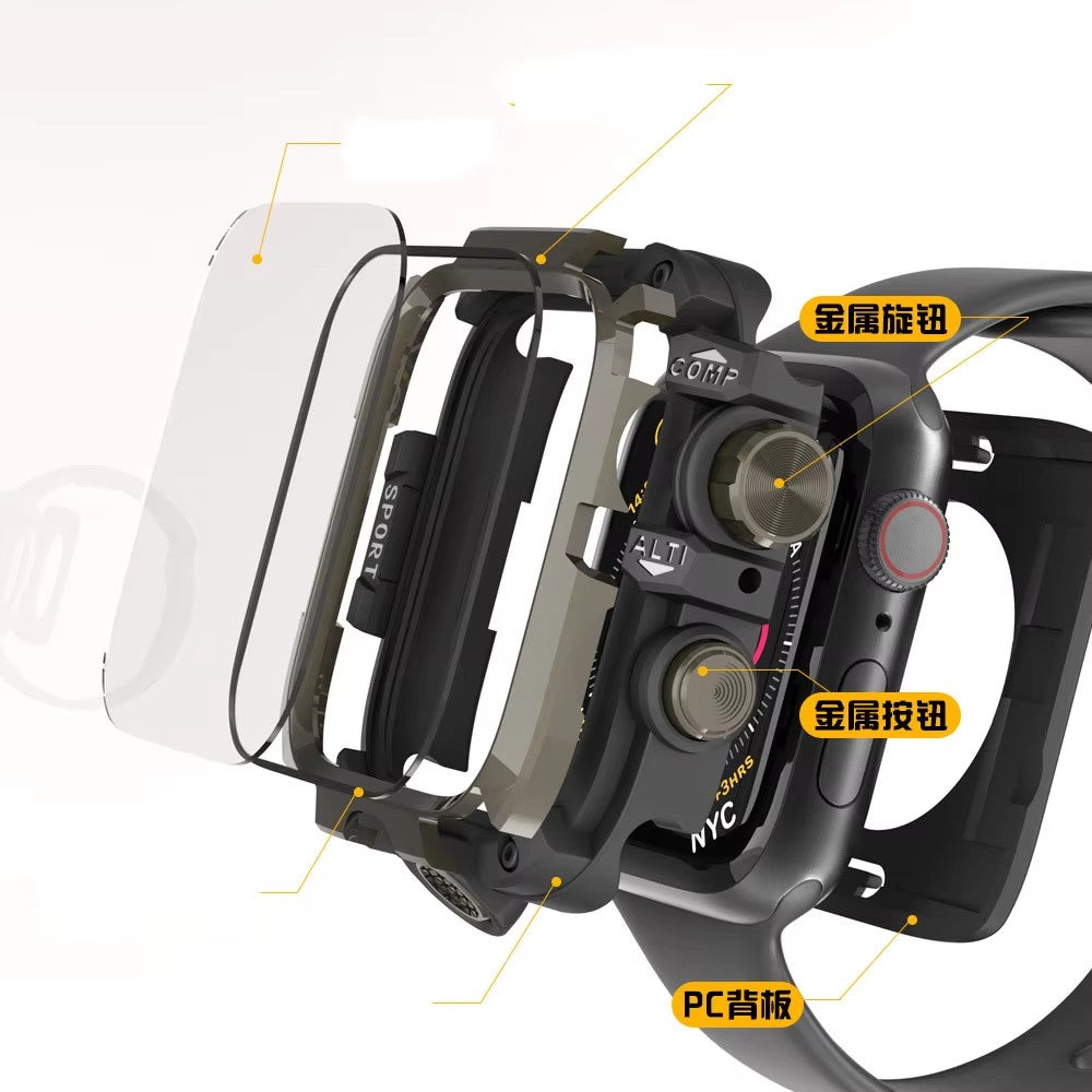 Metal Bumper P Case for Apple Watch