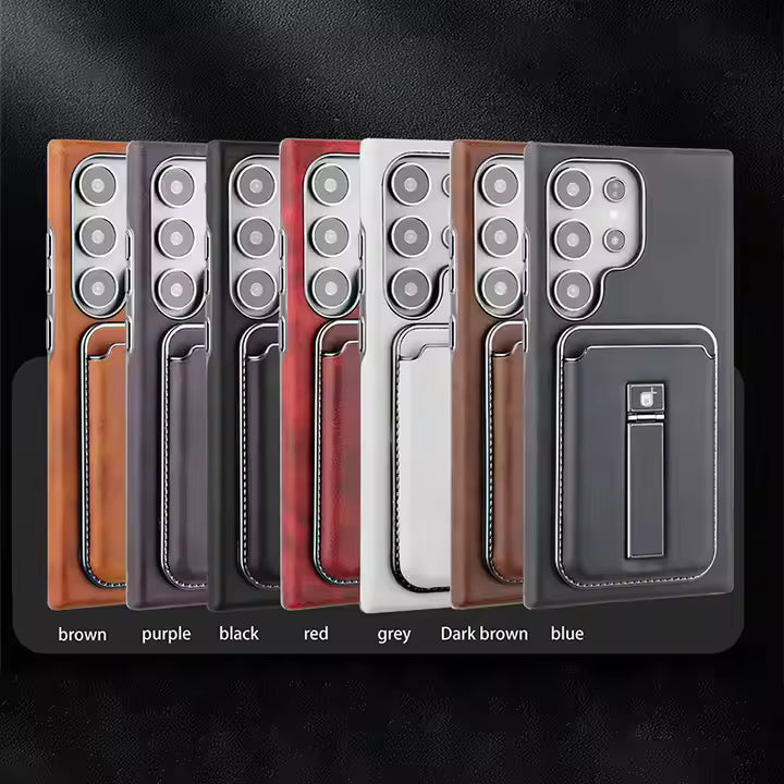 Business PU Leather Phone Case for Samsung