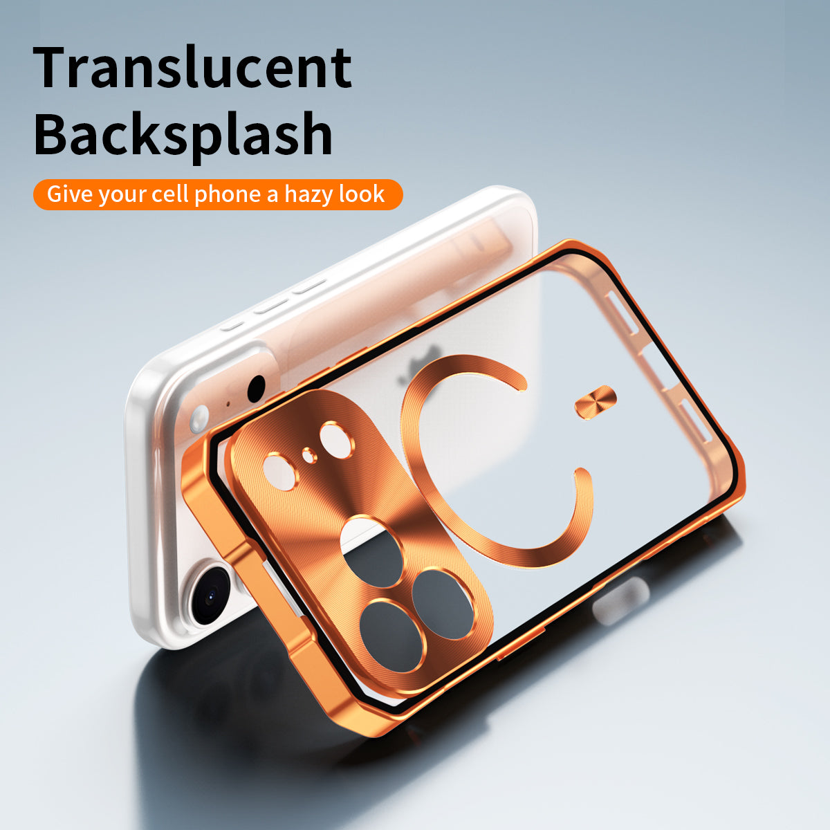 Amazing Metal Bumper Frame Frosted PC Back Cover Case For iPhone 17 Pro Max