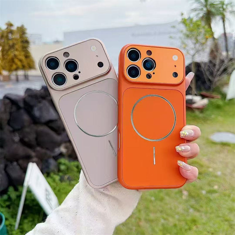 AG Glass Lens MagSafe Matte Case for iPhone