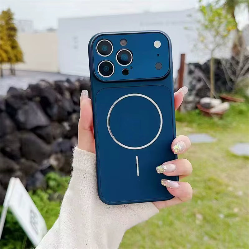 AG Glass Lens MagSafe Matte Case for iPhone