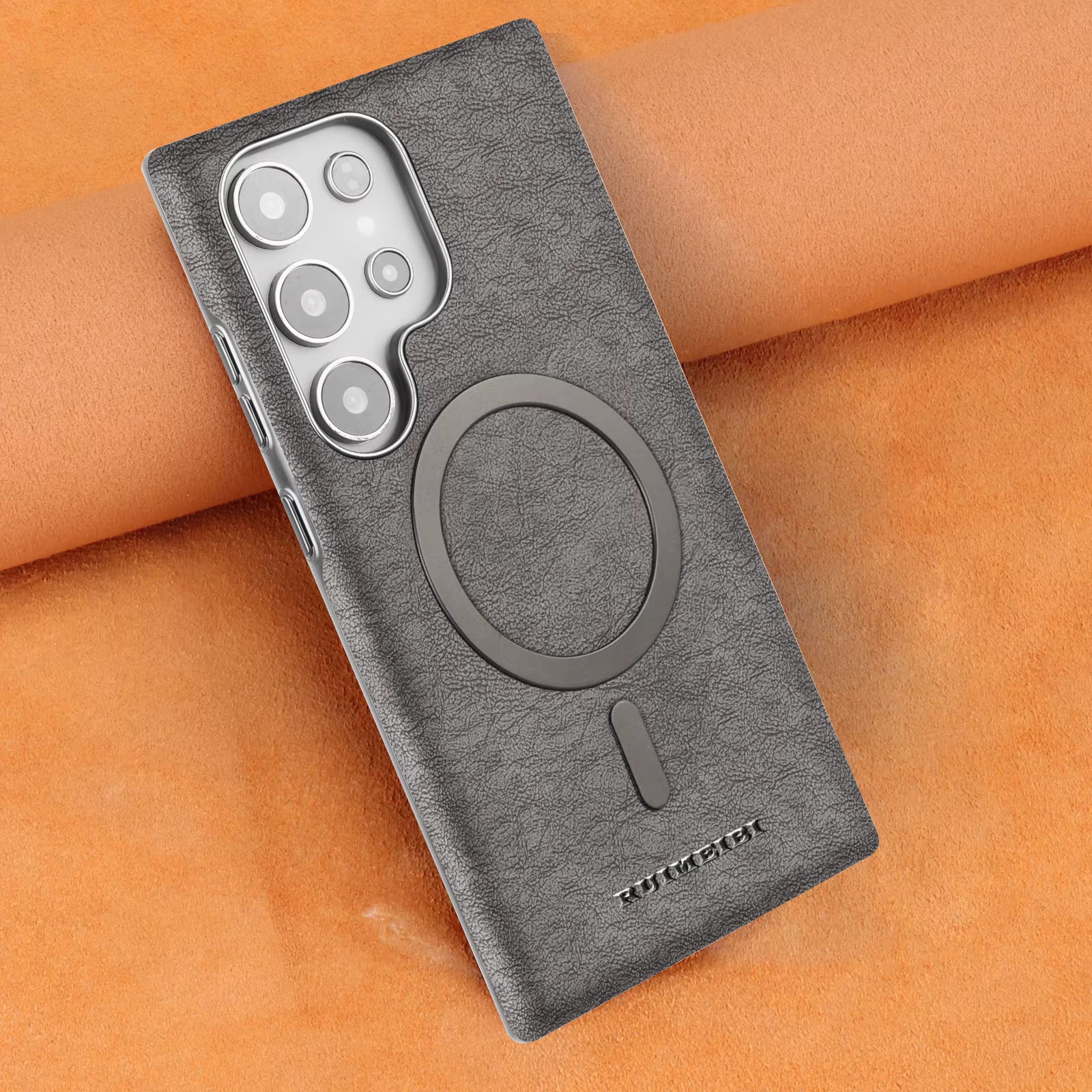 RUIMEIBI Matte photoplating Samsung Premium Leather Flip Case