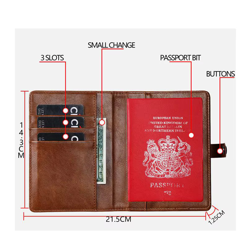 Custom Passport Holder Cover Wallet Travel