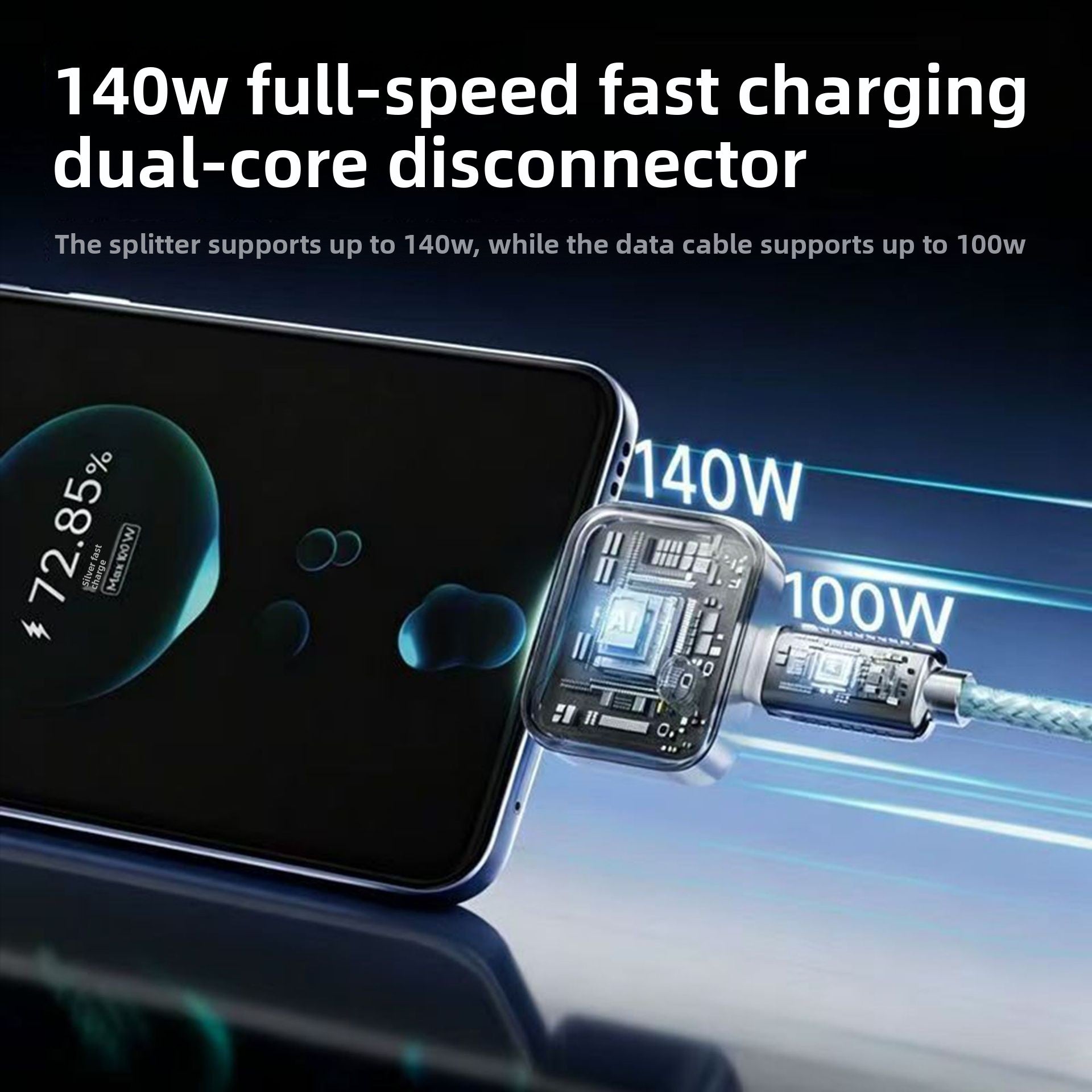 Automatically Detects Full Charge Cuts Power & Prompts Unplug