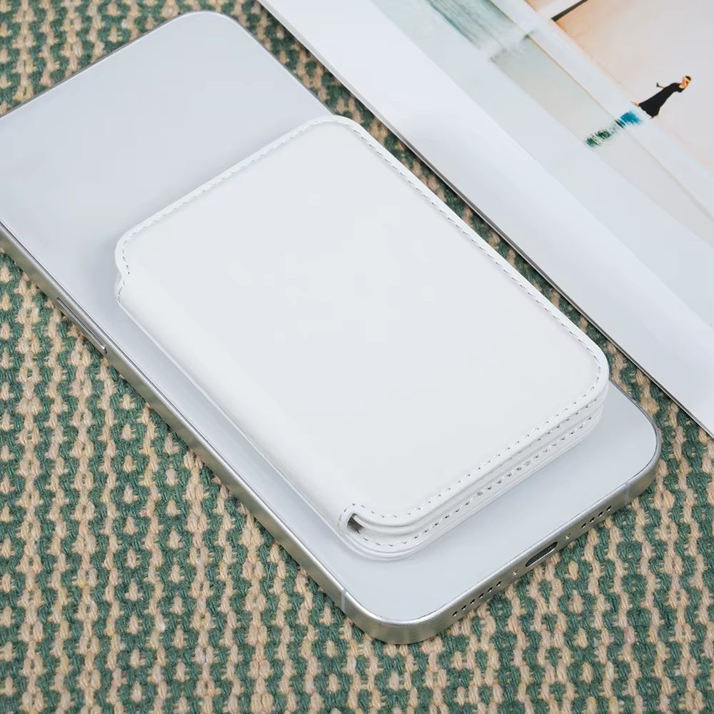Slim Magnetic Card Holder Wallet with N52 Strong Magnets for iPhone Magsafe