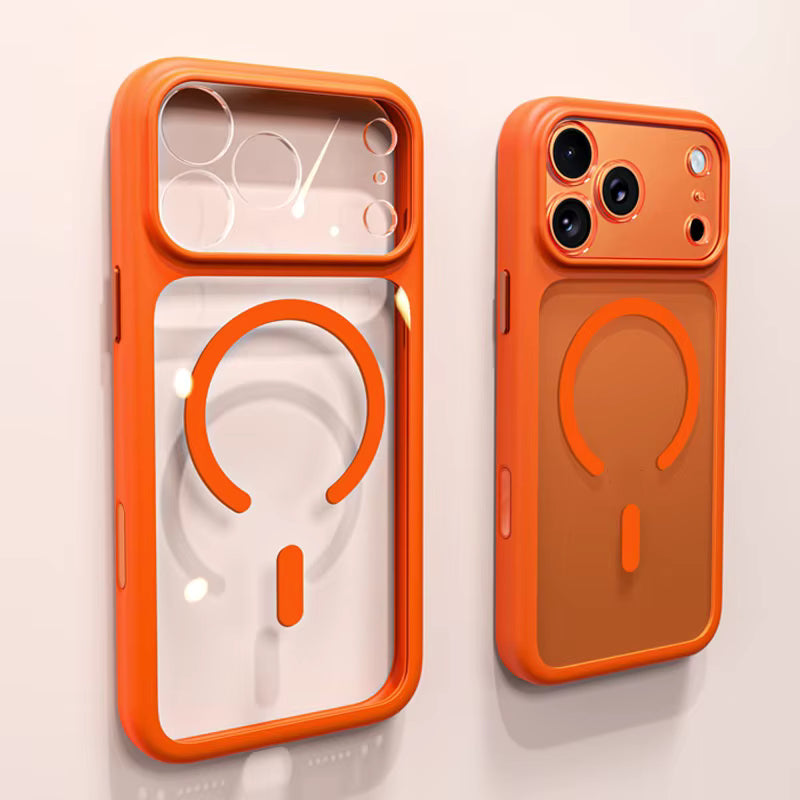 Transparent Magnetic Case for iPhone 17 Pro Max