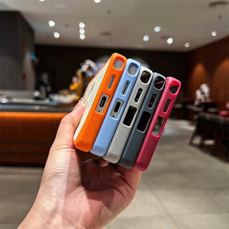 Premium polycarbonate phone case with heat dissipation For Samsung