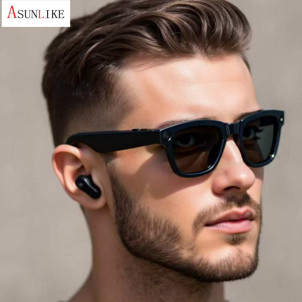 Smart AI Bluetooth Glasses with Camera WiFi 8 Megapixels