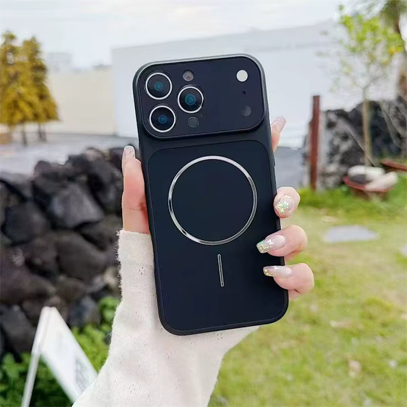 AG Glass Lens MagSafe Matte Case for iPhone