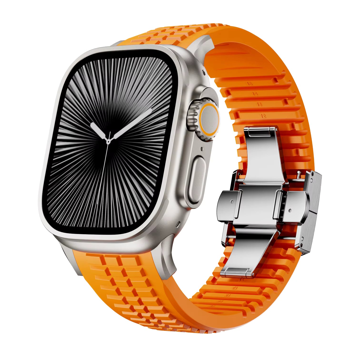 Sports Fluororubber Band for Apple watch