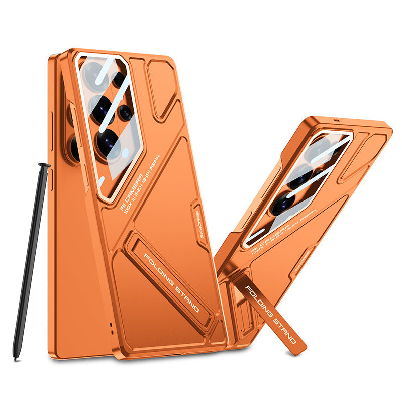 GKK Wide Vision Leather Mecha Phone For Samsung