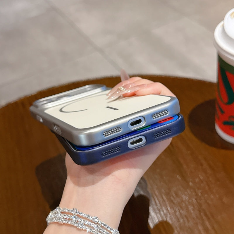 Wholesale Slim Matte Magnetic Phone Case for iPhone