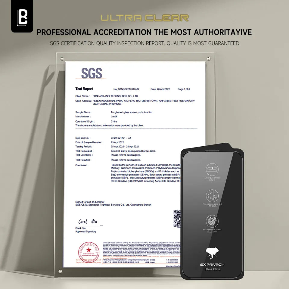 Upscreen Pellicola Privacy Anti-Spy Per Blackview BL8800 PRO 5G, Made In Germany, Riduce Luce Blu